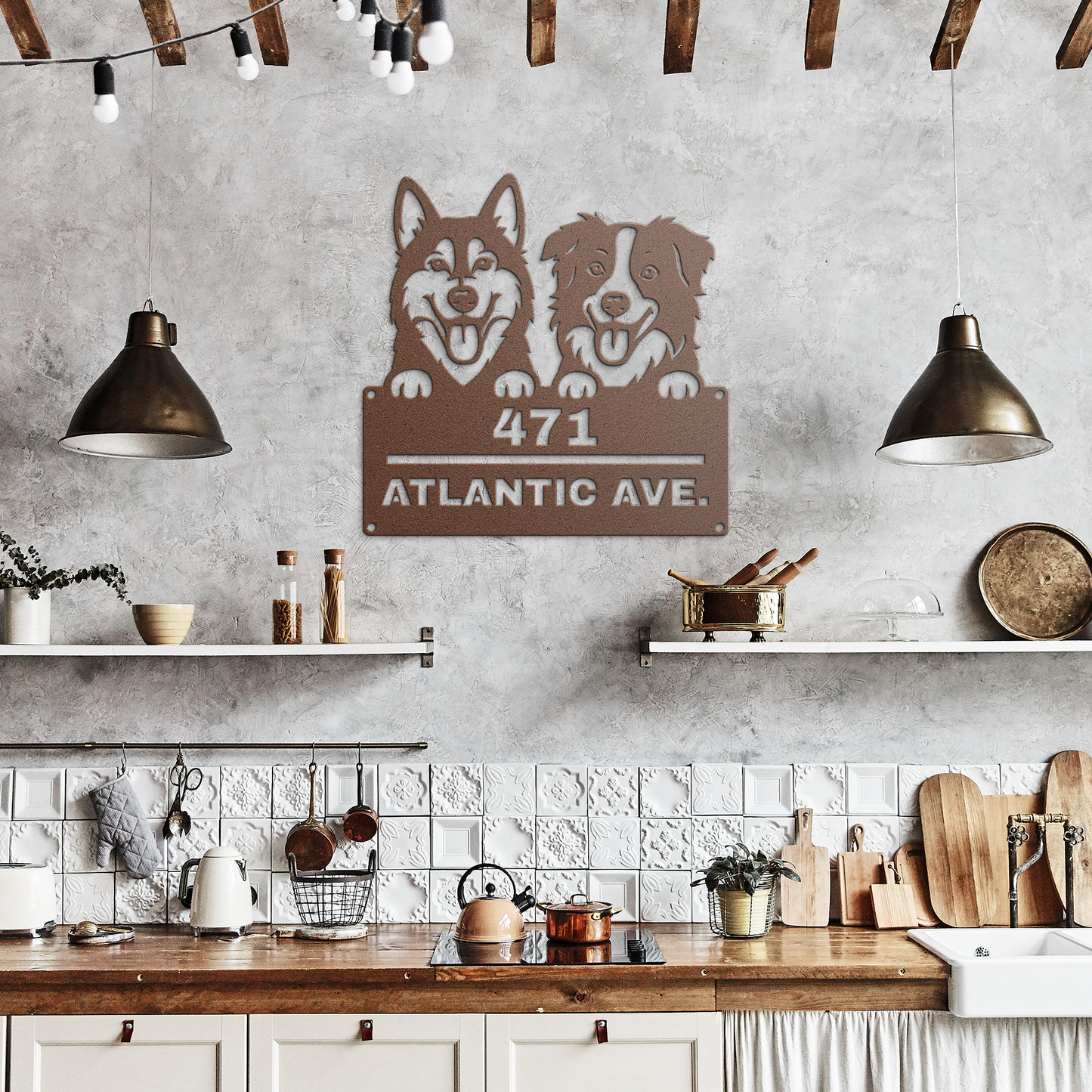 Peeking_Dog_Metal_Address_Sign_Copper_Rustic_Kitchen_Mockup.png_15677868