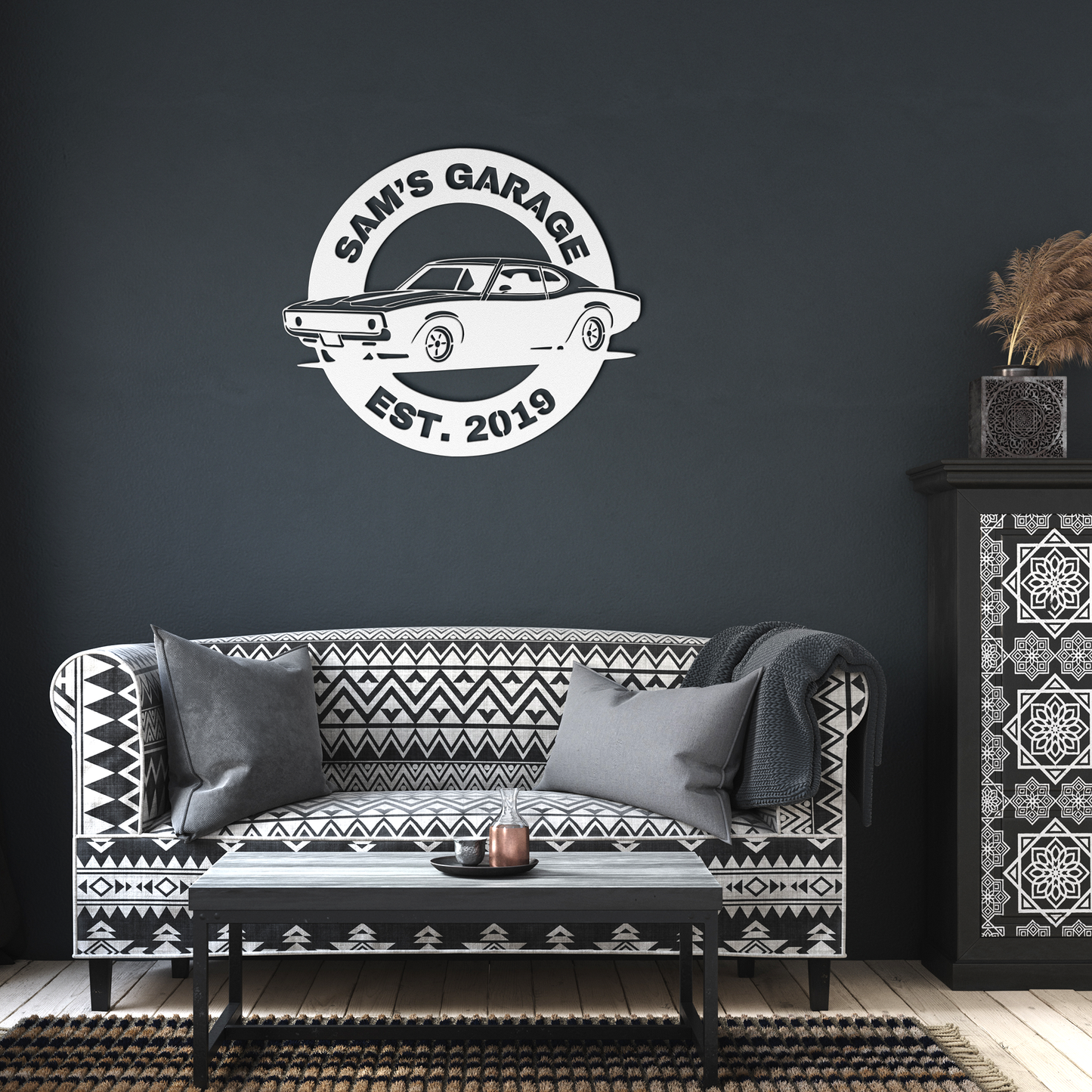 Personalized_Car_Garage_Metal_Sign_White_Dark_Living_Room_Mockup.png_15677939