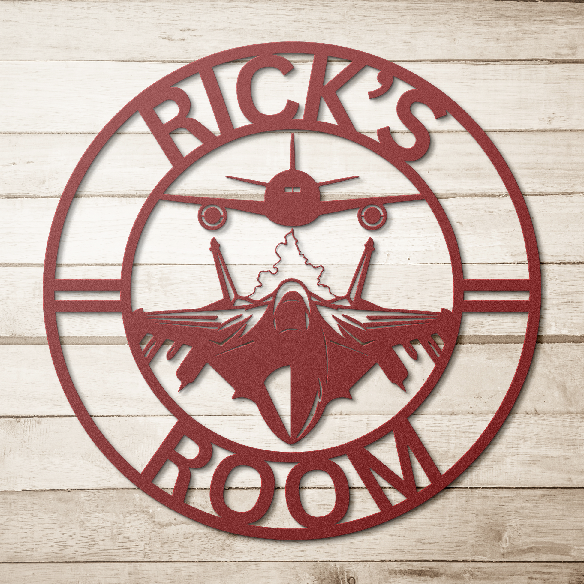 Personalized_Fighter_Jets_Name_Sign_Avi_Red_Simple_Wood_BKGD_Mockup.png