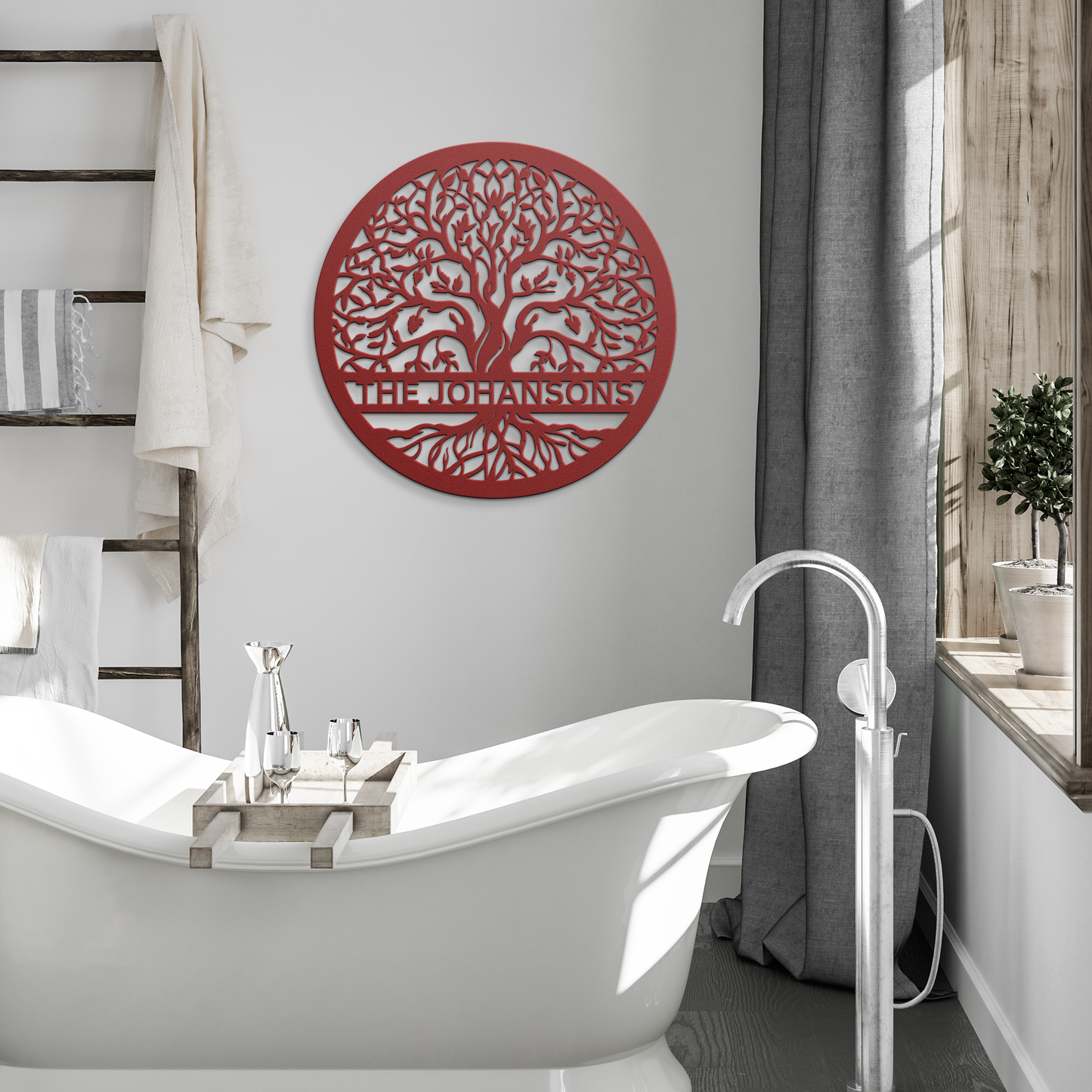 Personalized_Tree_of_Life_Monogram_Fami_Red_Modern_Bathroom_Mockup.png