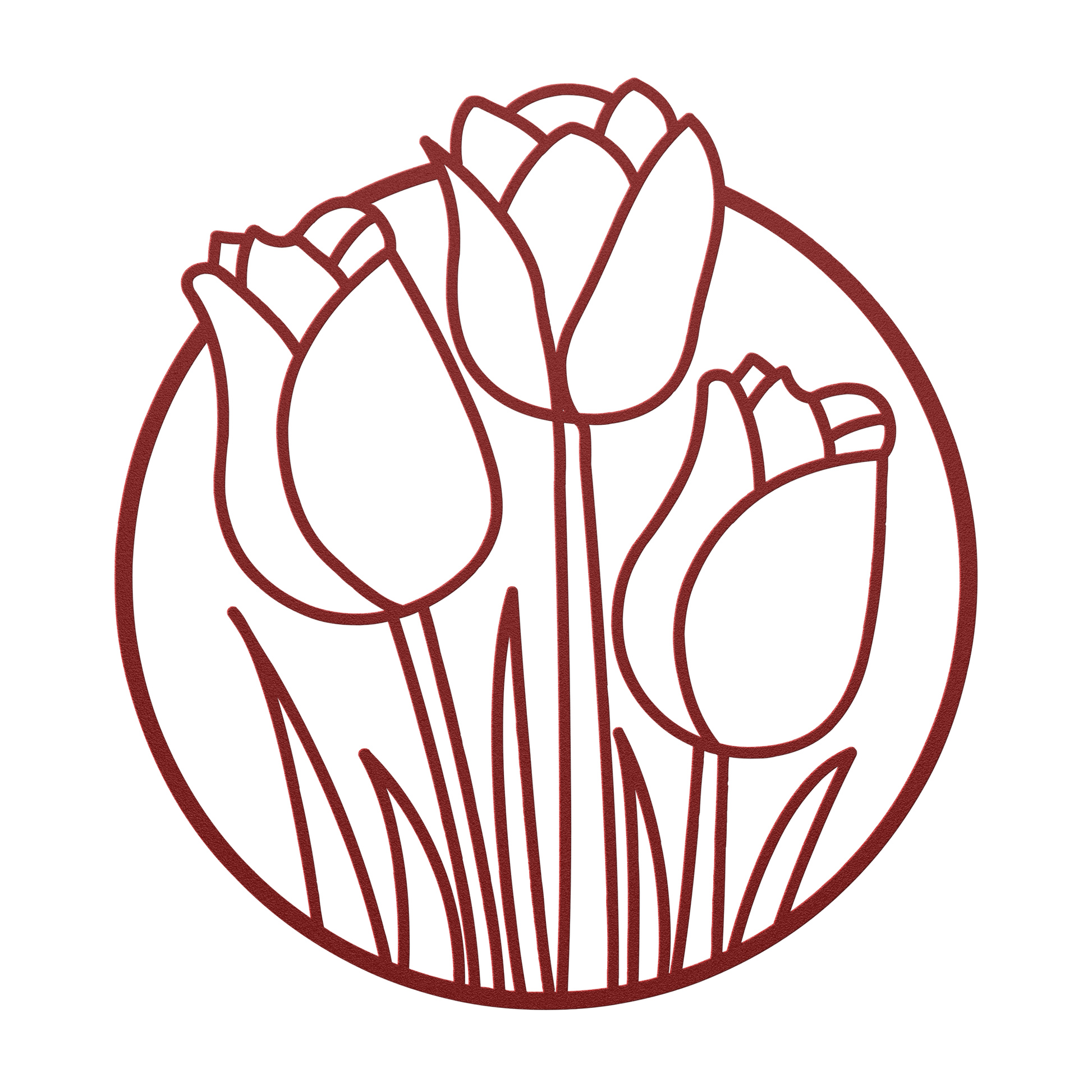Round_Tulip_Metal_Sign_Flower_Theme_Gar_Red_Transparent_Mockup.png